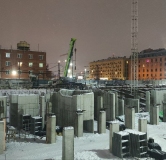 Ход строительства дома 38А.3 в ЖК Ай Ди Петроградская (ID Petrogradskaya) -