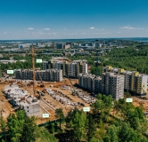 Ход строительства дома 1, секция 1.1, 1.2, 1.3 в ЖК Botaniсa -