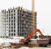 Ход строительства дома 1 в ЖК Солнечный (Эталон) -
