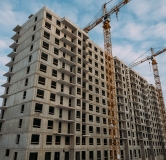 Ход строительства дома 5, 1 очередь в ЖК Клюква.Парк -