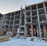 Ход строительства дома 106 в Клубный дом Биография -