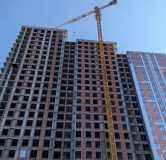 Ход строительства дома № 21 в ЖК Парус -