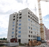 Ход строительства дома 3.2 в ЖК Кантри -