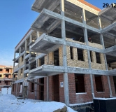 Ход строительства дома 7 в ЖК Новый Свет -