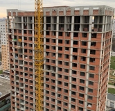 Ход строительства дома 1 в ЖК Желания -