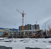 Ход строительства дома 74 в ЖК Радужные дворы -