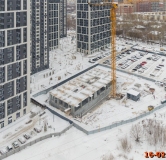 Ход строительства дома корпус 5 в ЖК Исеть Парк -