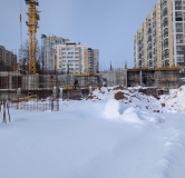 Ход строительства дома 3 очередь в ЖК Солнечный -