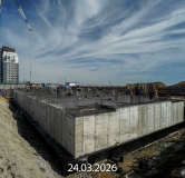 Ход строительства дома 25, ГП-72.107 в ЖК Мириады -