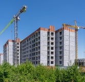 Ход строительства дома 3 этап в ЖК Микрорайон Зори (Zori) -