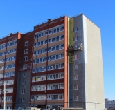 Ход строительства дома 9, литера Б в ЖК По ул. Карцева -