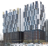 Ход строительства дома 3 в ЖК Парк Каменные Палатки -