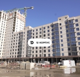 Ход строительства дома Литер 12, уч. 894 в ЖК Парк Победы 2 -