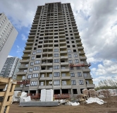 Ход строительства дома 7.6 в ЖК Паруса -