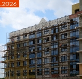 Ход строительства дома 2.2 в ЖК Форест -