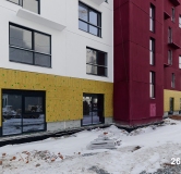 Ход строительства дома 1.9 в ЖК Никс Лайн на Ярославской -