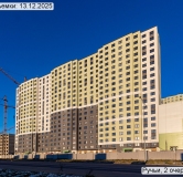 Ход строительства дома 134.2 в ЖК Ручьи -