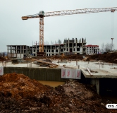 Ход строительства дома 2.5 в ЖК Рязанка Грин -