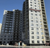 Ход строительства дома 1 в ЖК Уникум на Амирхана -