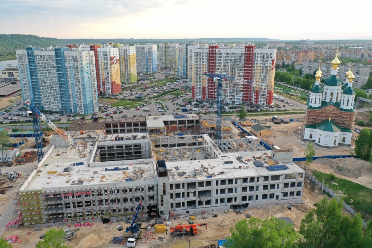 Три корпуса «Школы 800» в Нижнем Новгороде откроют в сентябре 2022 года - фото 1
