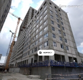 Ход строительства дома Литер 1 в ЖК Порто Ново -