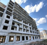 Ход строительства дома 47б, секция А в ЖК Южный сити -