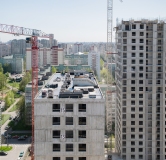 Ход строительства дома 1 в ЖК Струны -