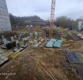 Ход строительства дома 26, секция 5 в ЖК Б-26 -