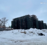 Ход строительства дома 76, корпус 1 в ЖК Заман -