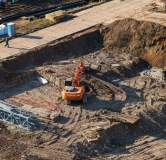 Ход строительства дома 2.1 в ЖК Urman City -