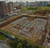 Ход строительства дома 3.1 в ЖК Клевер -