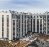 Ход строительства дома 93, корпус 1 в ЖК UP-квартал Пушкинский -