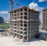 Ход строительства дома 21, ГП-72.105 в ЖК Мириады -