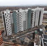 Ход строительства дома № 2 в ЖК Кедр -