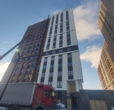 Ход строительства дома 5, 1 этап в ЖК Quatro -