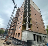 Ход строительства дома 54 в ЖК Снегири -