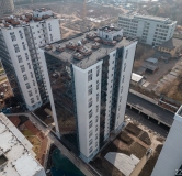 Ход строительства дома 3 в ЖК Белый квартал на Свободном -