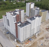 Ход строительства дома ГП-53, 1 очередь в Жилой Район Никольский -