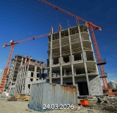 Ход строительства дома 4 к1, ГП-13 (2 этап) в ЖК Айвазовский (Айвазовский City) -