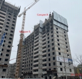 Ход строительства дома № 2, секция 6,7 в ЖК Развитие -