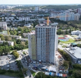 Ход строительства дома 4 в ЖК Бодровский -