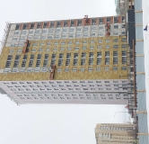 Ход строительства дома секция 1 в ЖК Гармония -