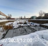 Ход строительства дома 40 в ЖК Первомайский -