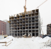 Ход строительства дома 3 в ЖК Солнечный (Эталон) -