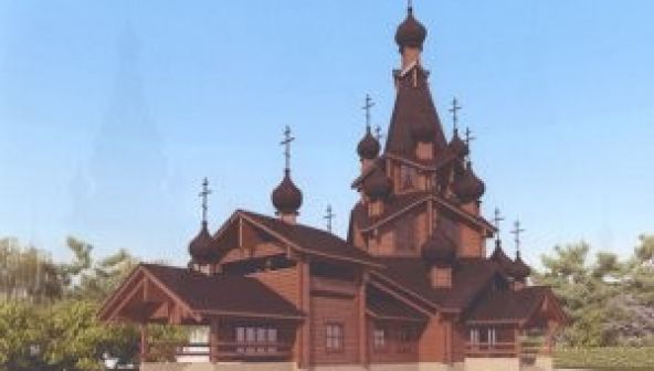 Храмовый комплекс у деревни Новопокровское в Советском районе