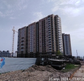 Ход строительства дома №17.2 в ЖК Геометрия -