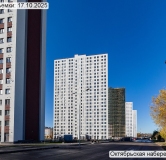 Ход строительства дома корпус 2.4 в ЖК Октябрьская Набережная -