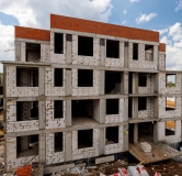Ход строительства дома 1.2 в ЖК Рязанка Грин -