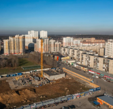 Ход строительства дома 1 в ЖК Графит (Grafit) -