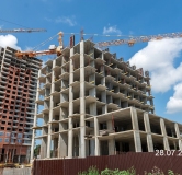 Ход строительства дома 1 в ЖК Scala City -
